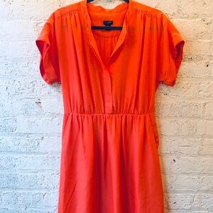 J. Crew midi dress with pockets